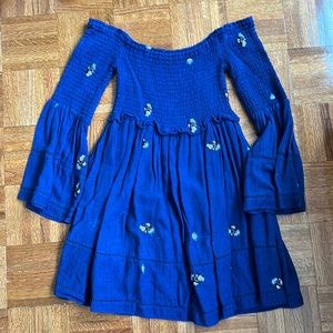 Free People boho mini dress